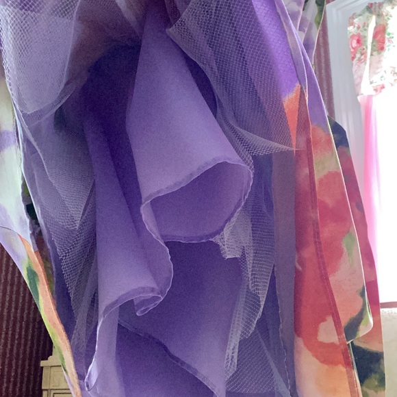 Spring Frock. Floral Spring Dress - Picture 8 of 10